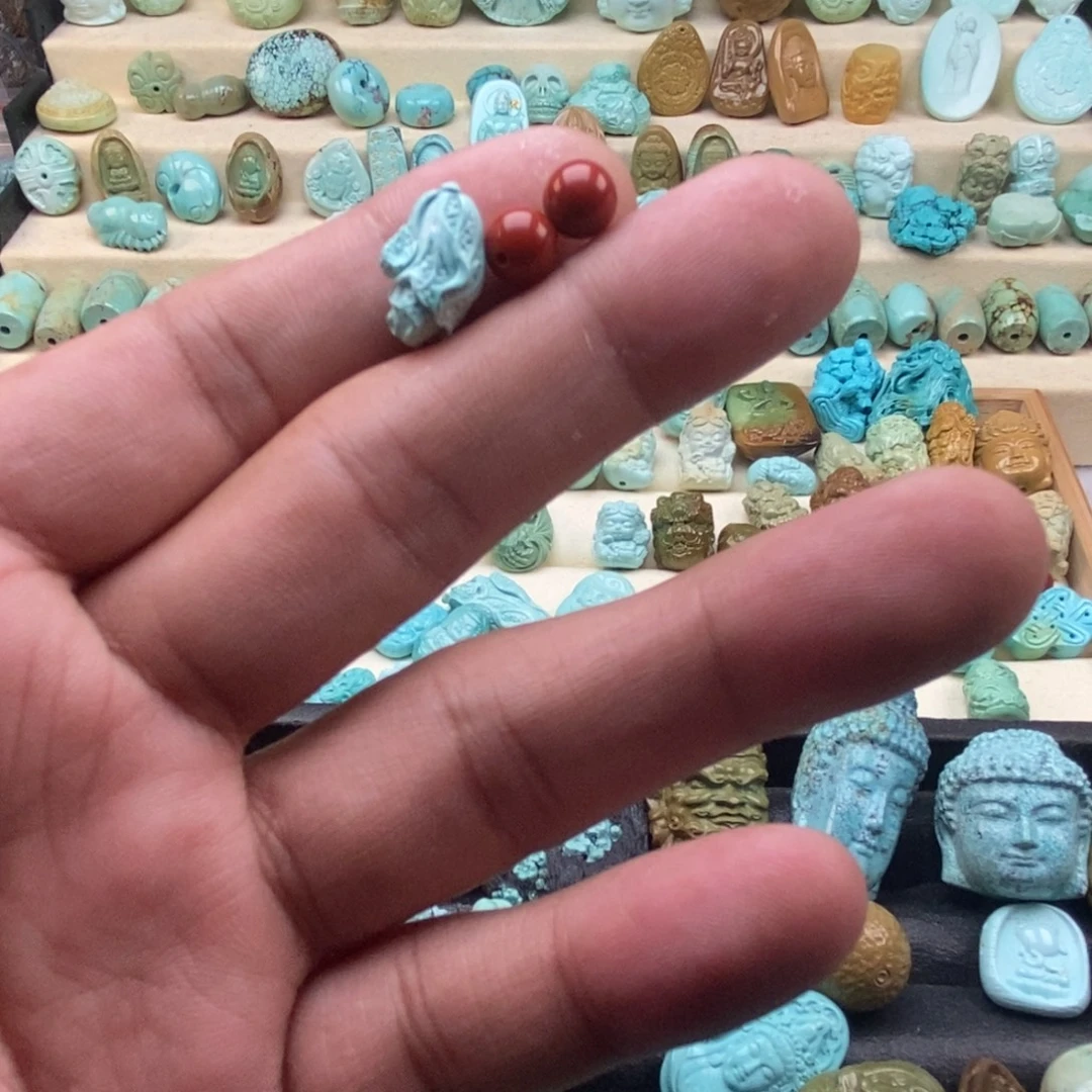胖***子未镶嵌南红玛瑙珠宝半成品