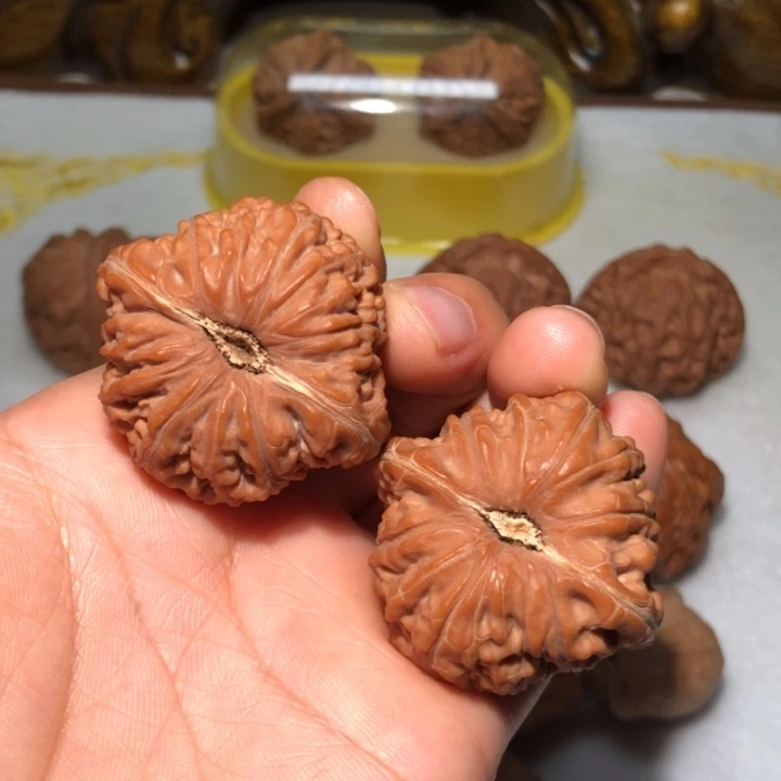 文玩核桃把件39平谷蛮王