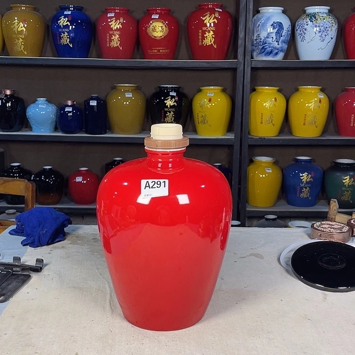 缸小*风291酒坛10斤装高分子盖一个