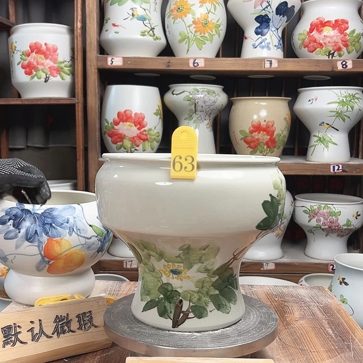 摆件63 新款陶瓷陶瓷大微瑕