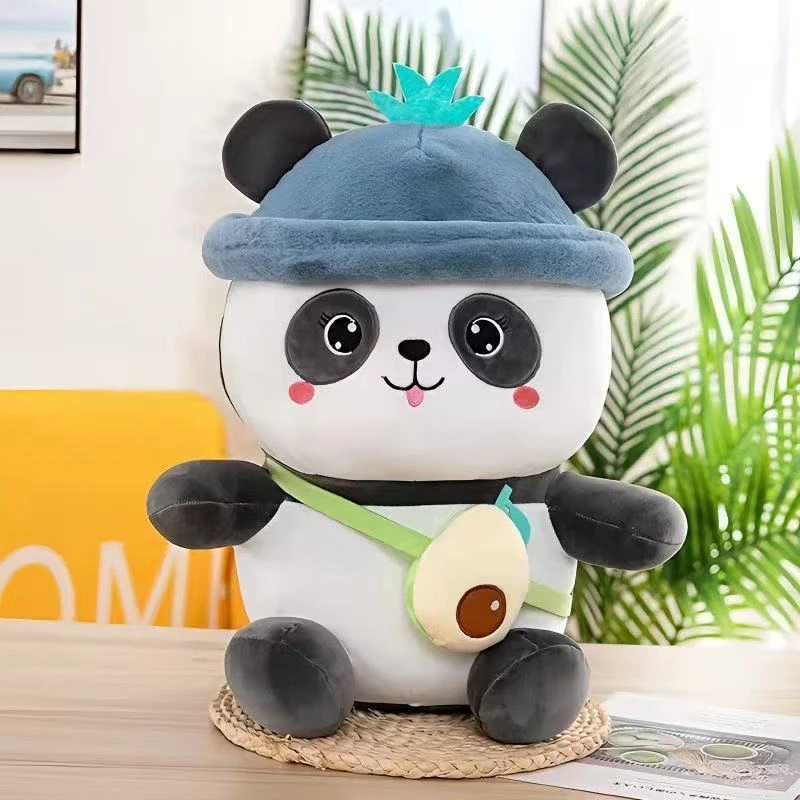 可爱熊猫公仔玩偶仿真大小熊猫布娃娃毛绒玩具