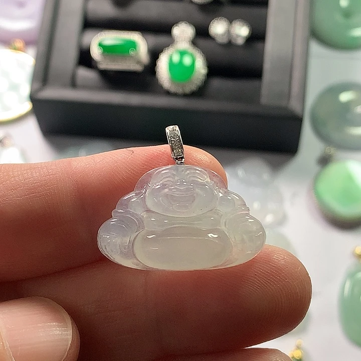 翡翠未镶嵌颈饰天然翡翠