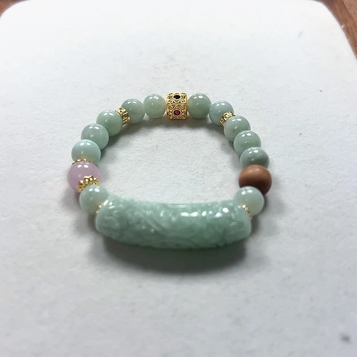 未镶嵌手链翡翠手串