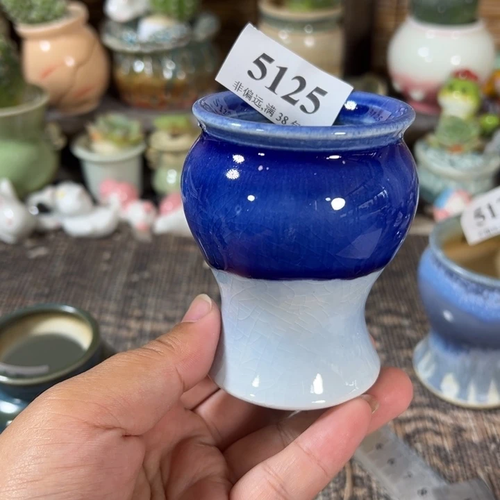 口5 手工花盆满30包邮