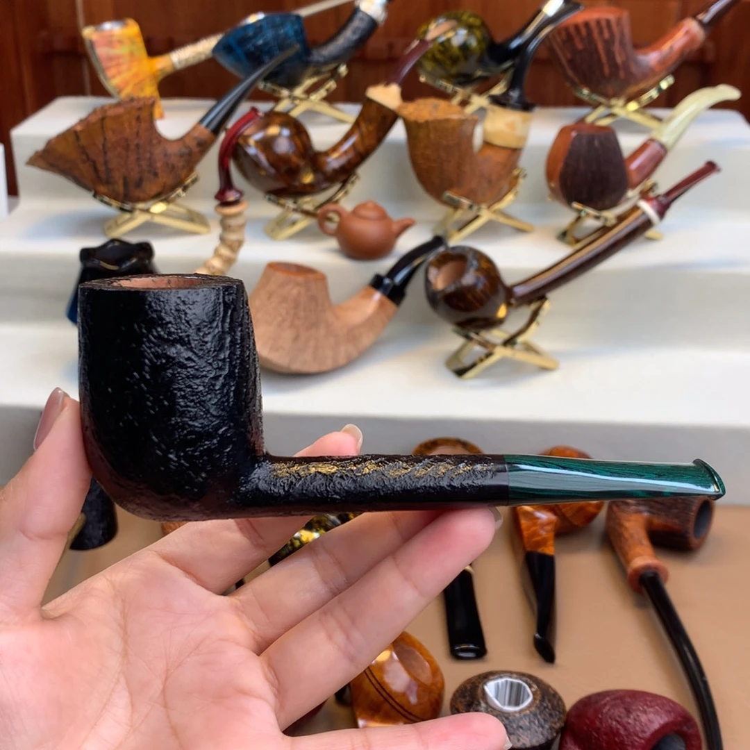 往***味高品质一石楠木烟斗