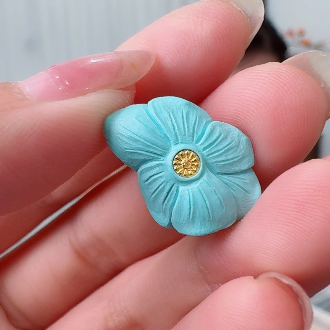 未镶嵌绿松石珠宝奇石