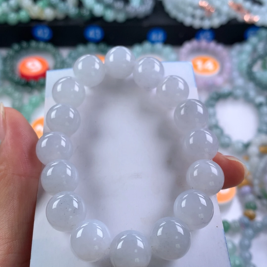 未镶嵌手链翡翠卡12.8