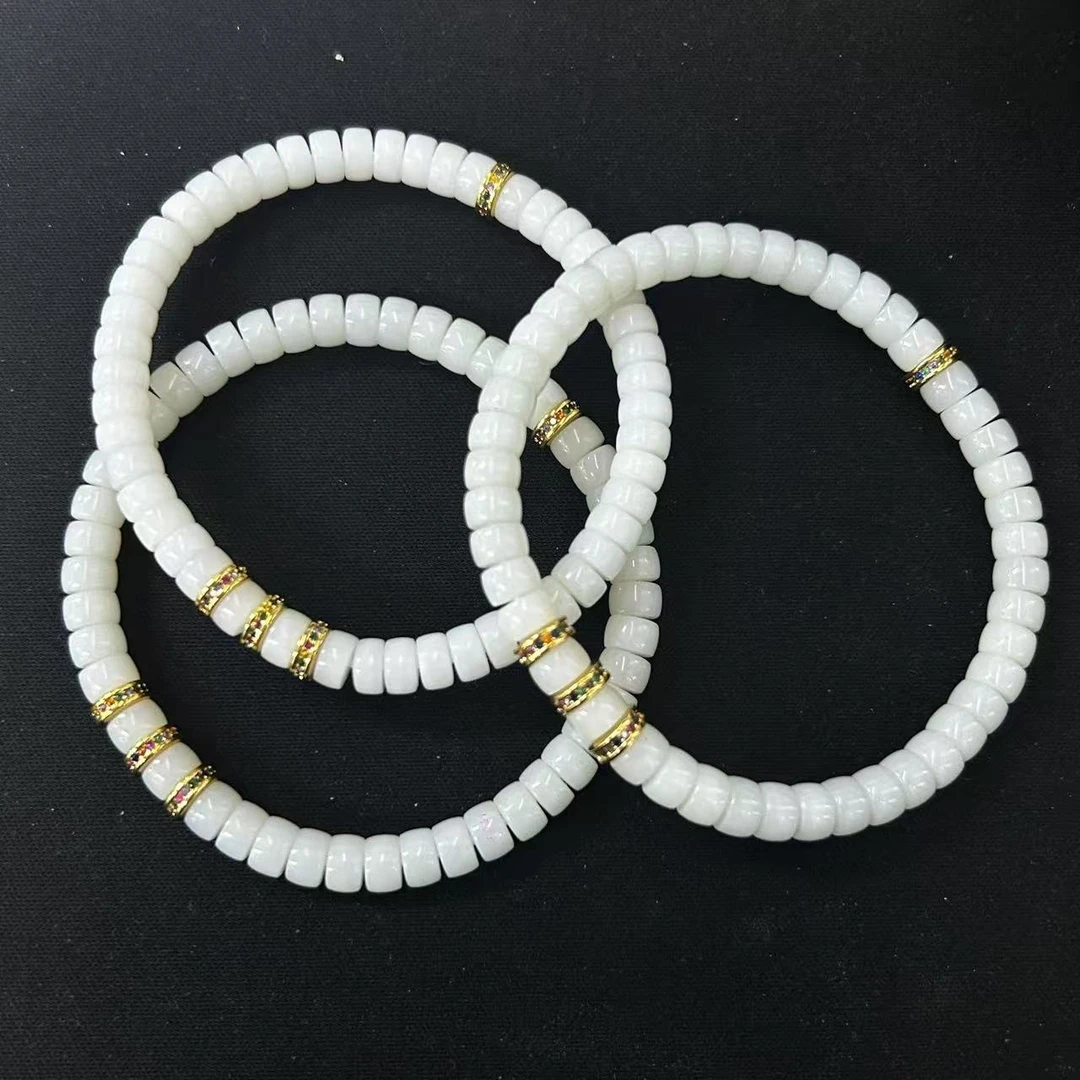 米达药片珠手串6mm*（多样性发一件）