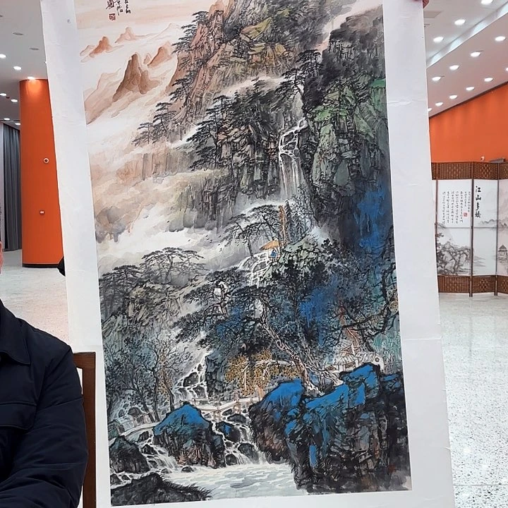 国画翰**缘莫双发老师去伪存真原作