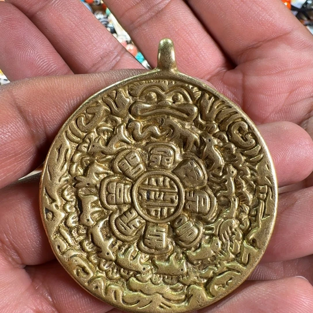 精品铜材质九宫牌子