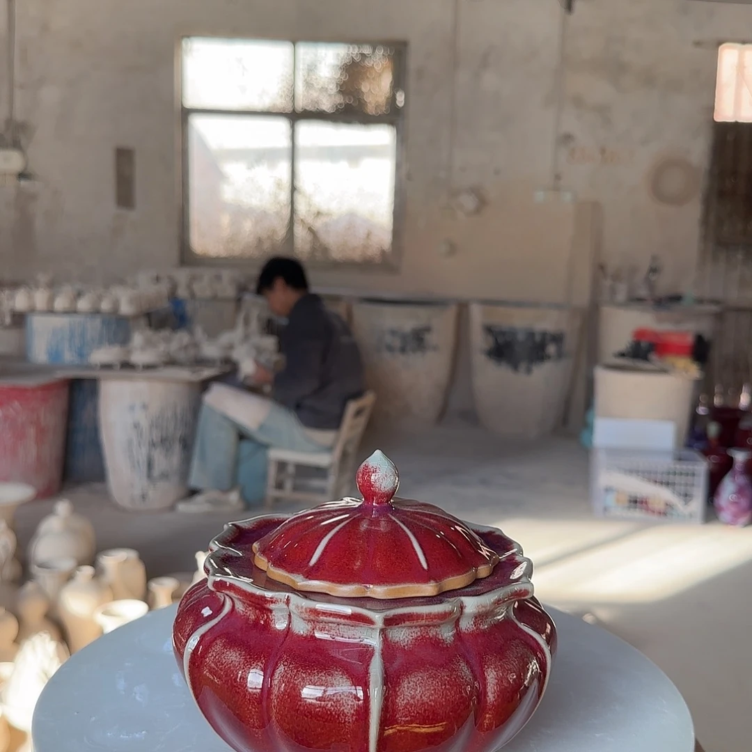 摆件陶郑家钧瓷摆件