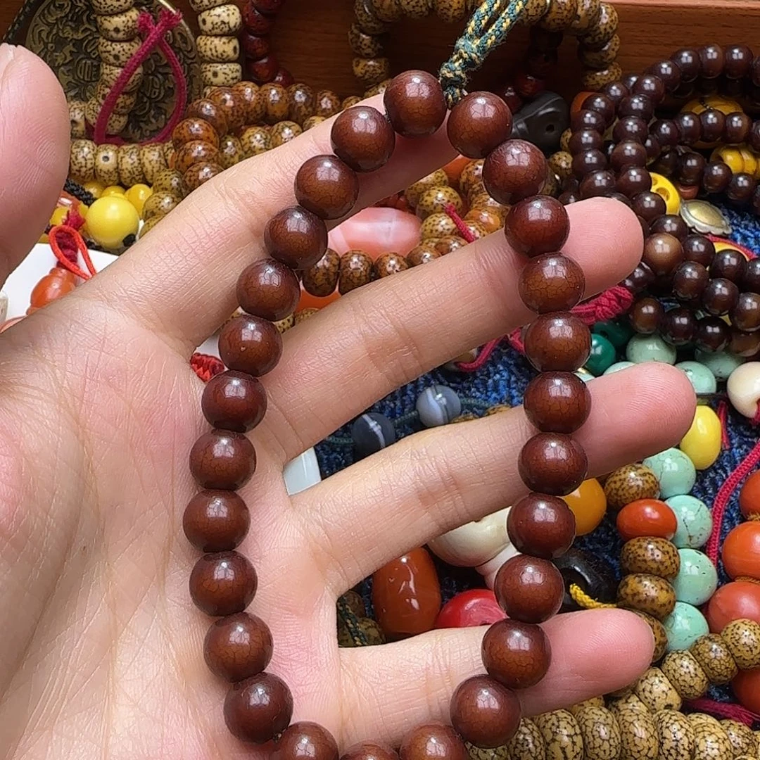 星月菩提吊坠藏传念珠菩提手串