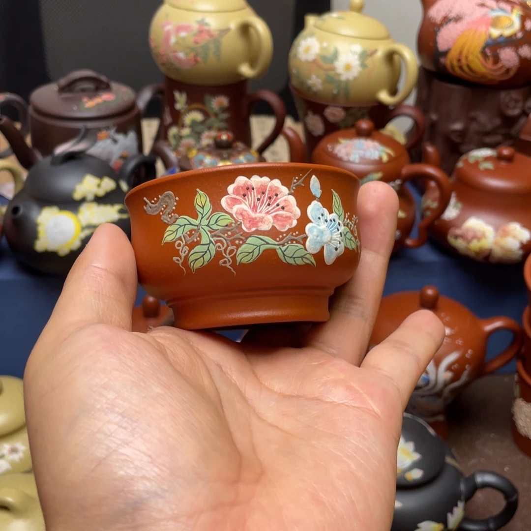 茶杯紫砂紫砂主人杯100cc