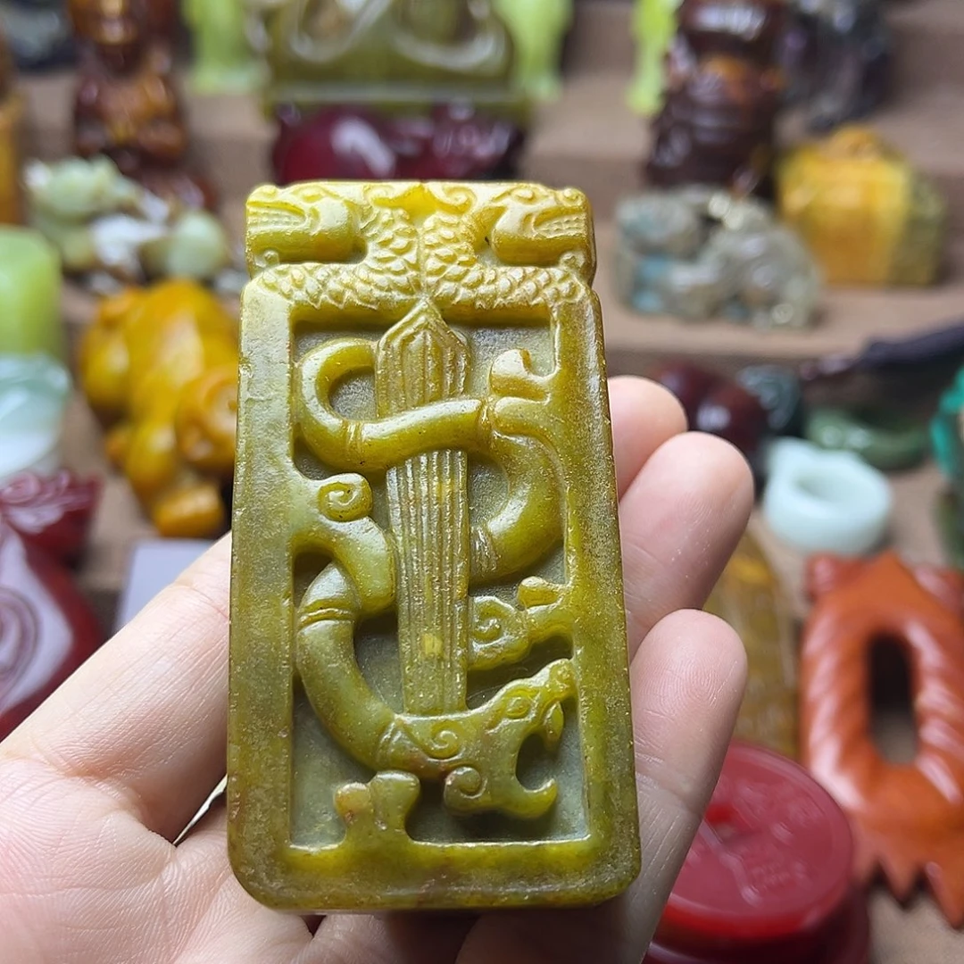 白玉菩提吊坠41。。