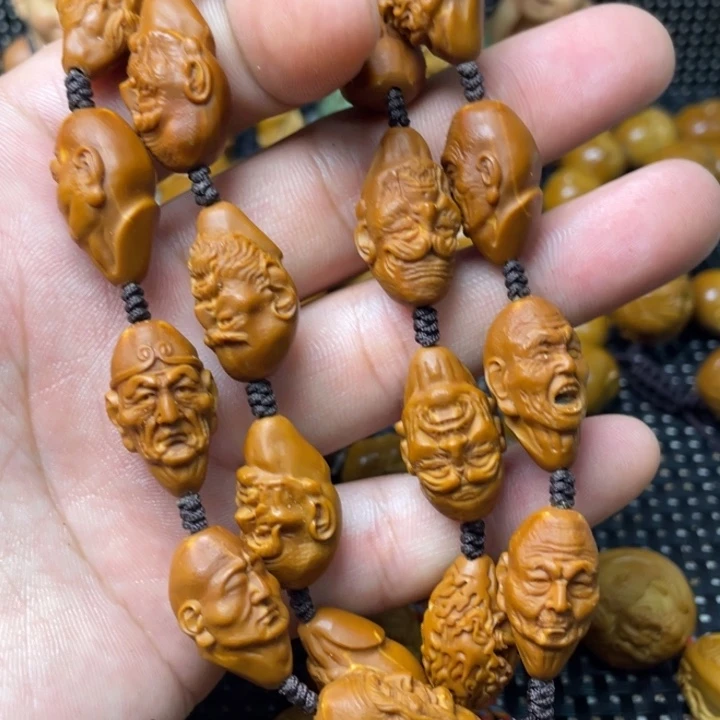 橄榄核手串/手链十八罗汉手持橄榄核