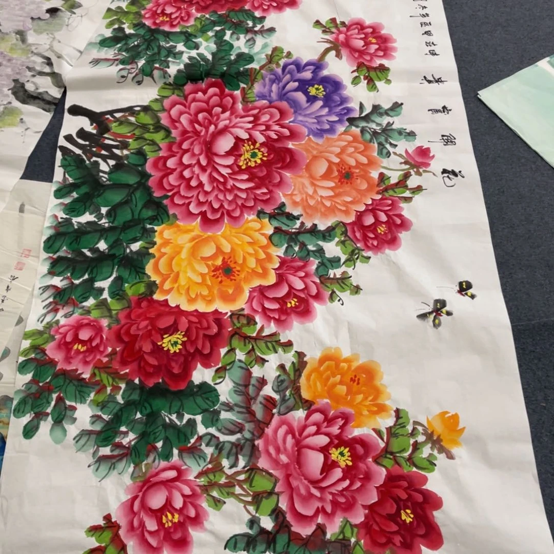 国画处理作品看好再拍哦