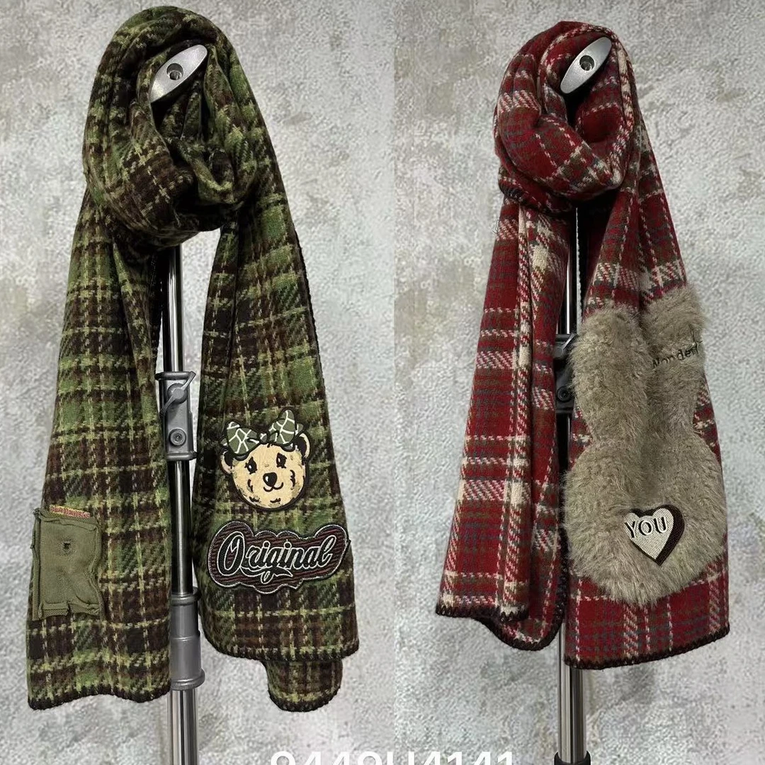 2024冬季新品保暖秋冬网红长款围巾ins韩式百搭加厚情侣围脖