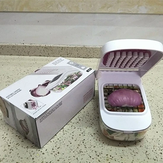 果蔬切菜器多功能厨房用具切蔬菜豆土丁多用机洋葱辣椒切碎器蘑菇