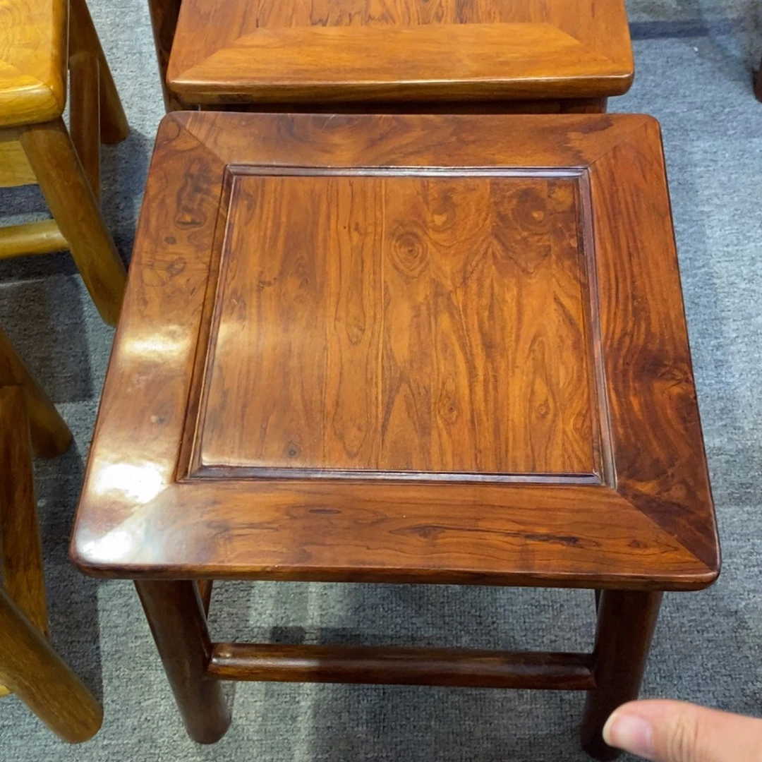 香枝木类成套家具孤*降香黄檀富贵凳订金