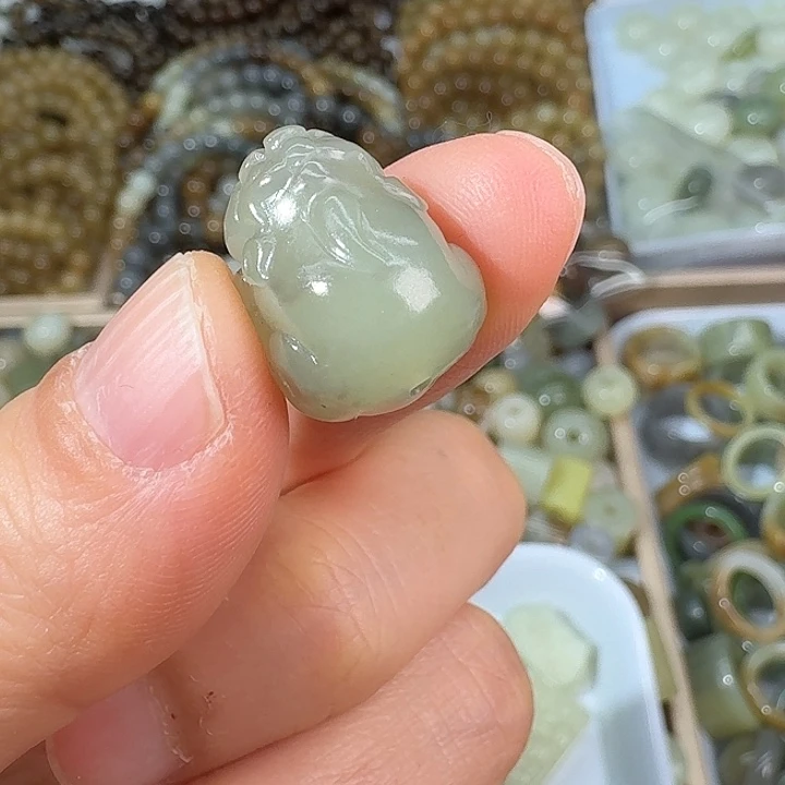 和田玉未镶嵌颈饰1316