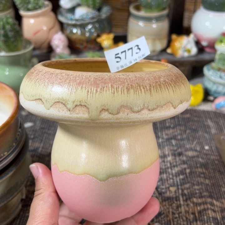 口9高11 手工花盆满30包邮