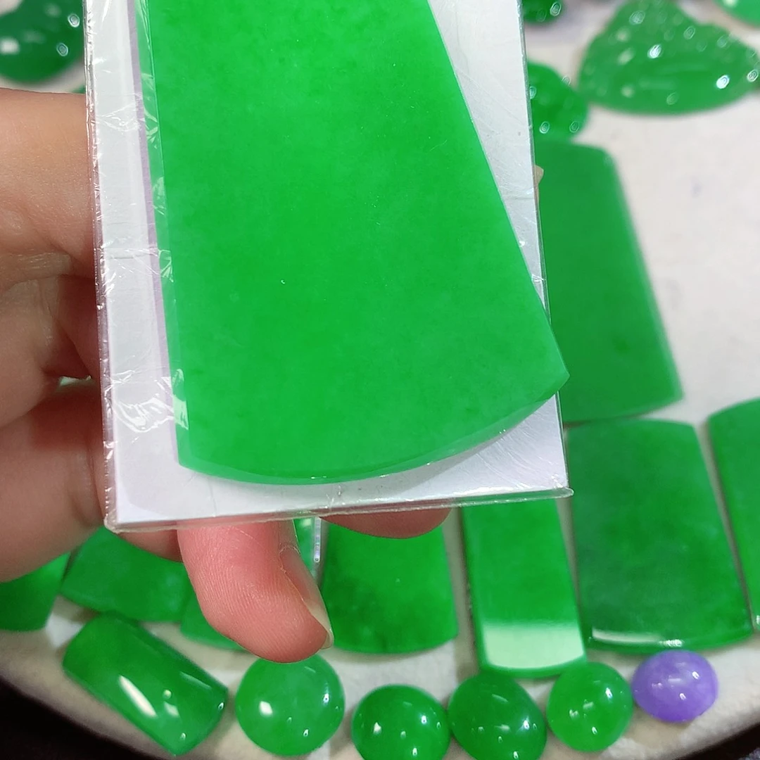 项链未镶嵌翡翠天然翡翠