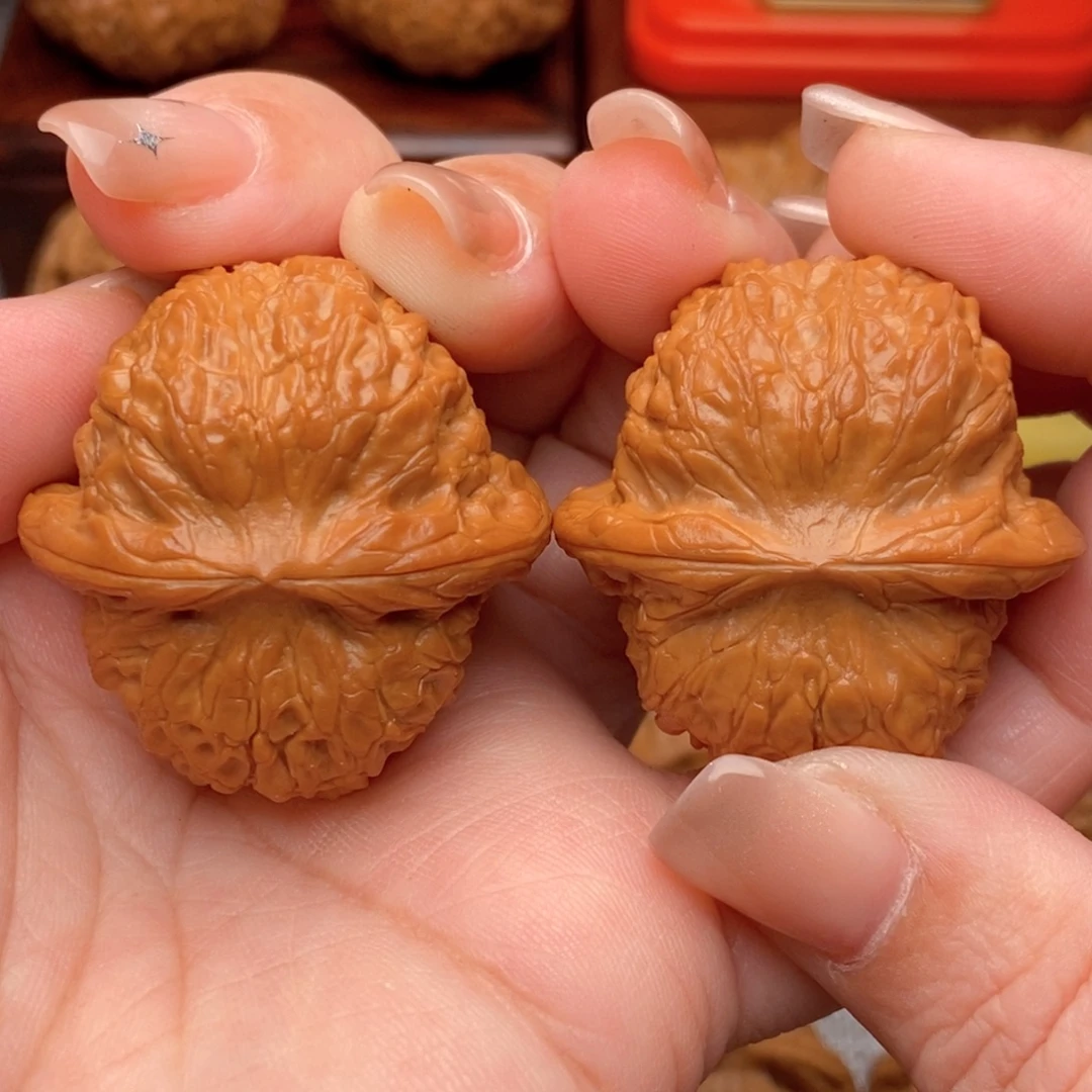 文玩核桃把件37全品毕业血麒麟