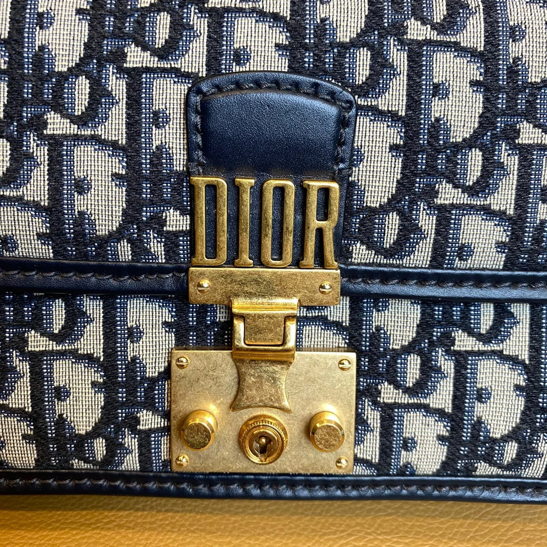 99新 DIOR/迪奥 DIOR 迪奥addict蓝色老花/99新/39177