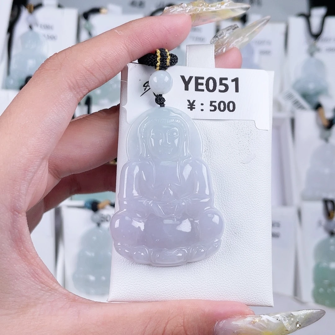翡翠未镶嵌颈饰YE051