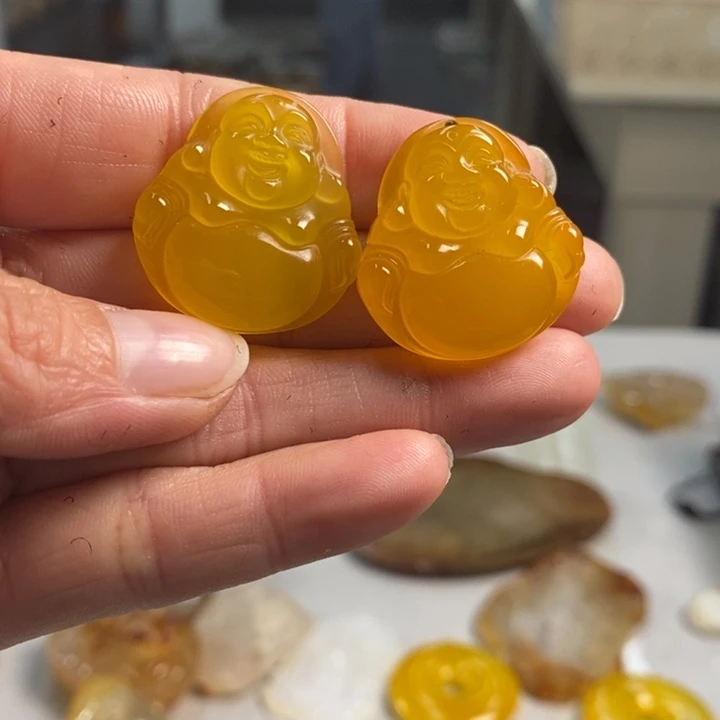 玛瑙/玉髓吊坠(不含链)未镶嵌