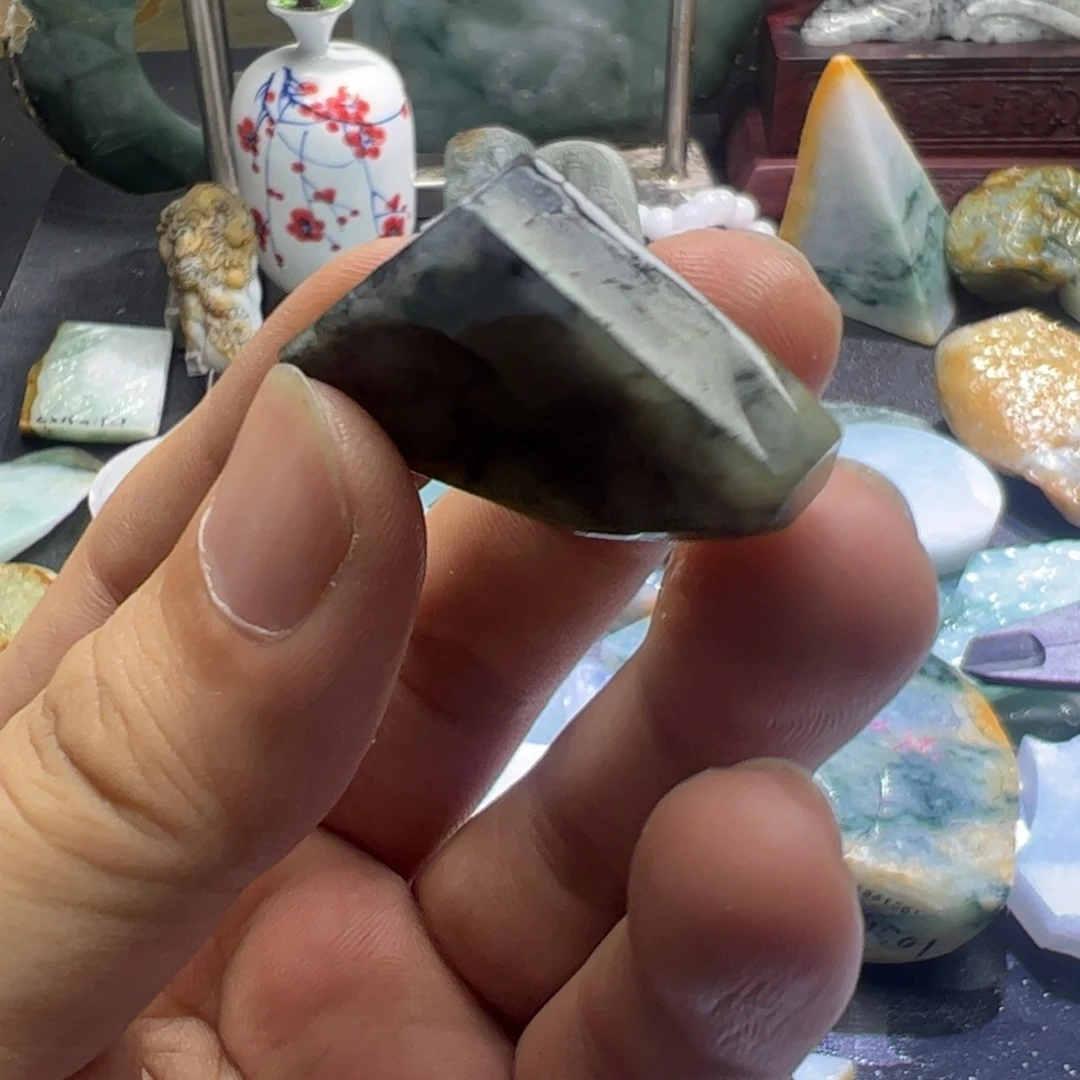 翡翠未镶嵌颈饰翡翠翡翠