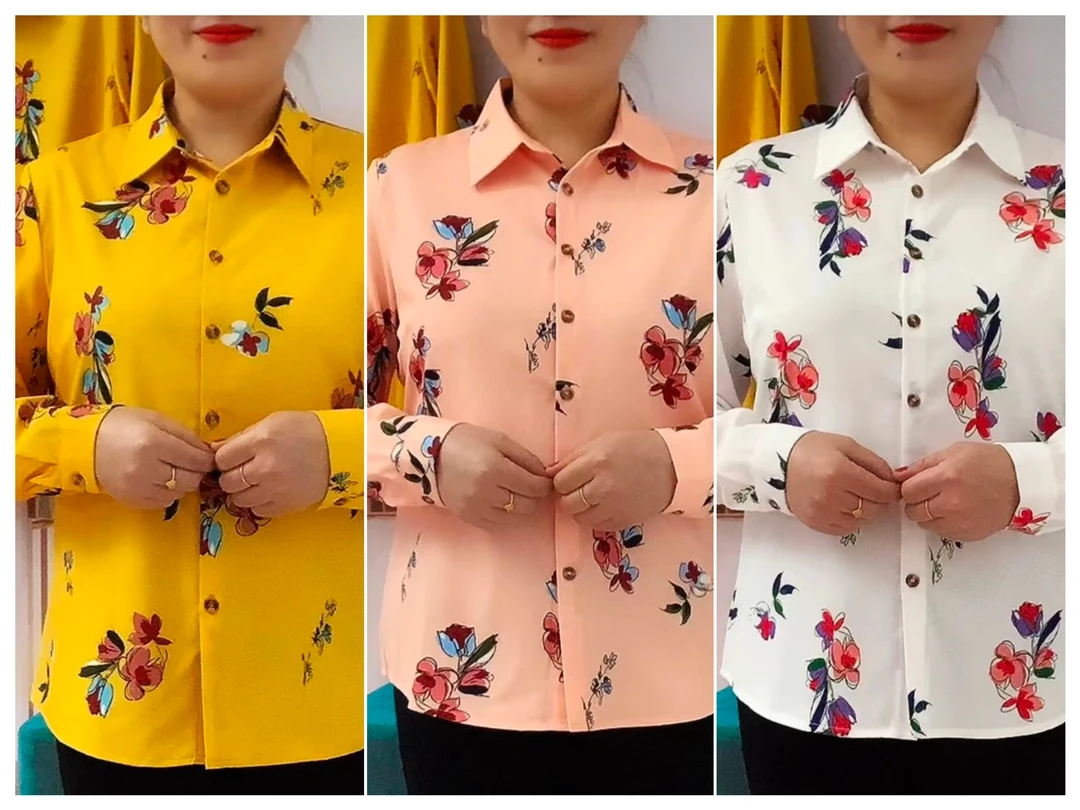 189#新款四季可穿妈妈衬衫