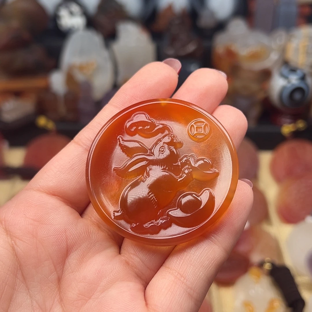 玛瑙/玉髓未镶嵌颈饰