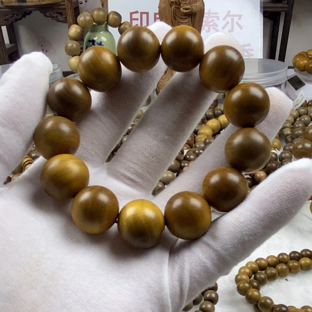 檀香木手串/手链碧*园手串