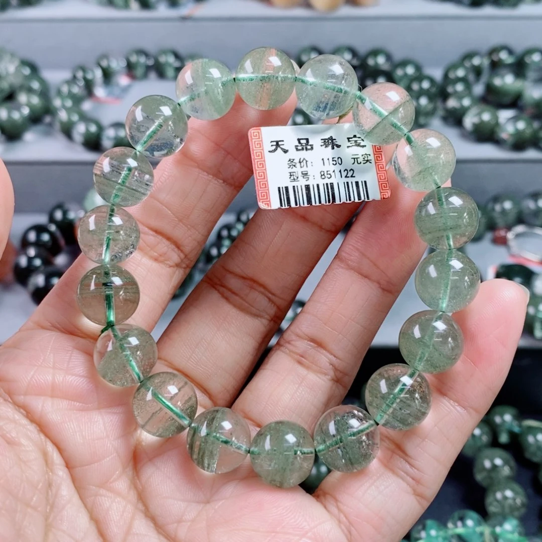 水晶手链未镶嵌绿幽灵手链851132