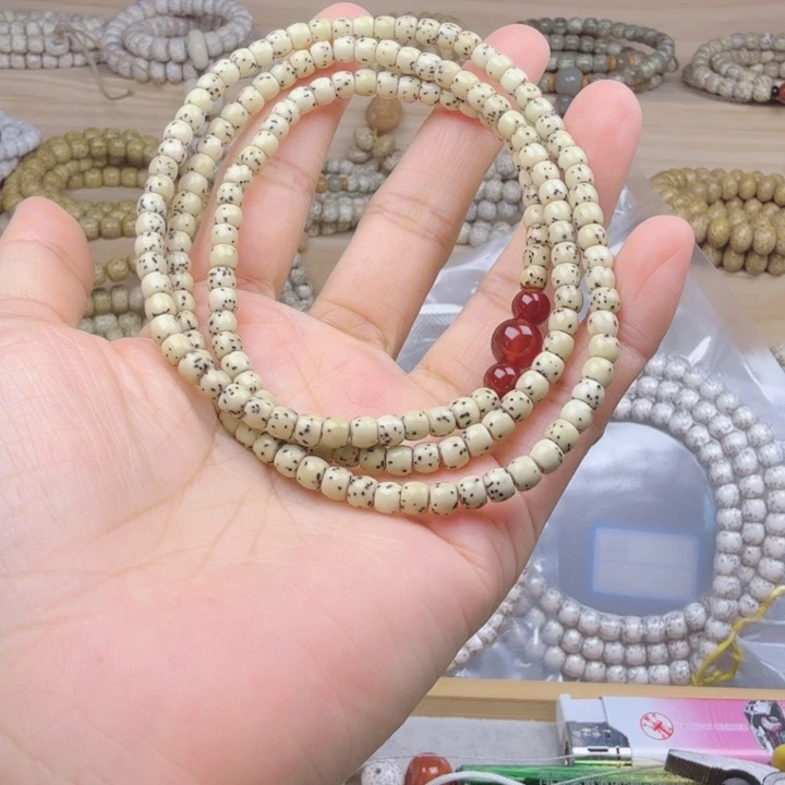星月菩提吊坠?****原生态直切166颗
