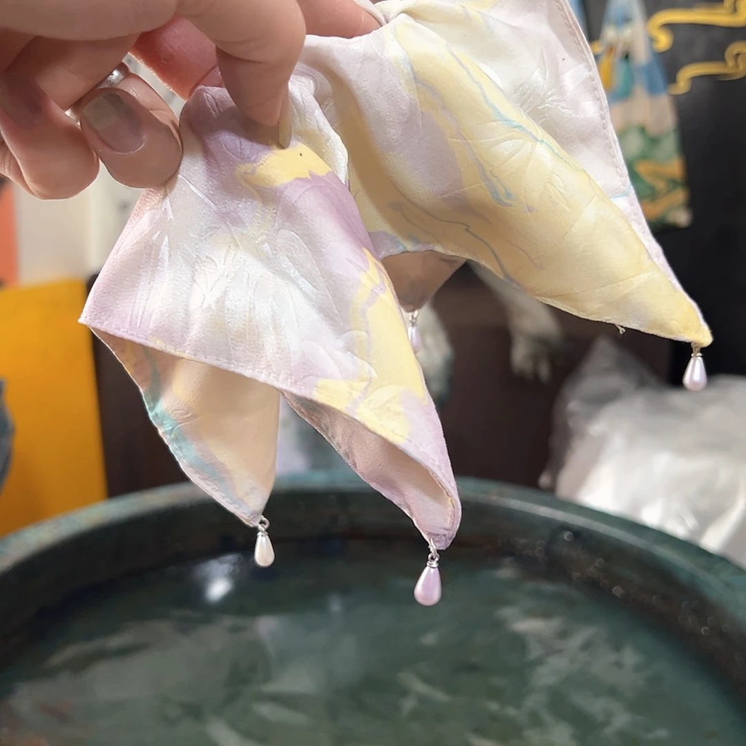 325珍珠发圈手作