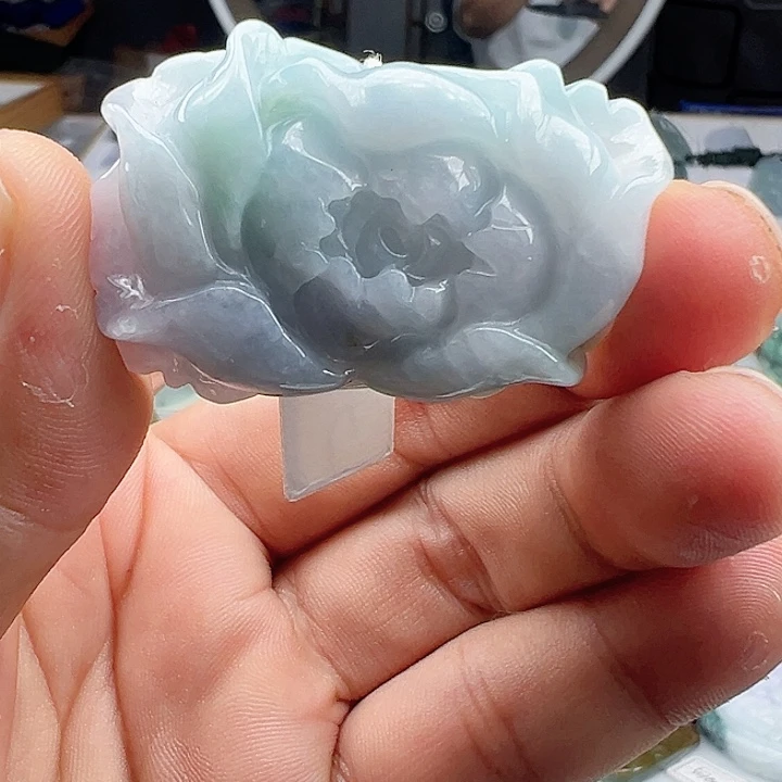 颈饰未镶嵌翡翠缅甸翡翠吊坠