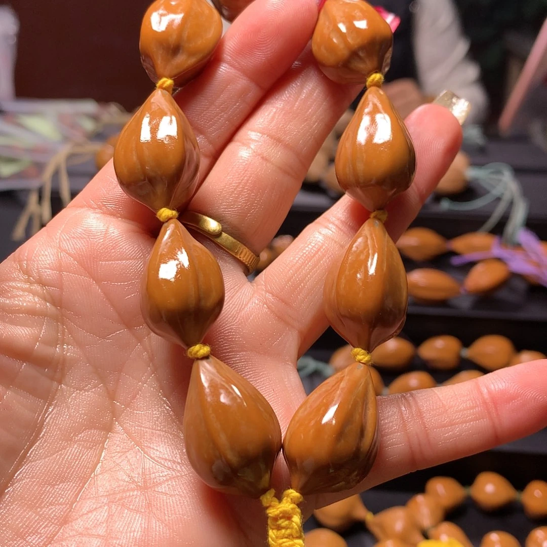 橄榄核手串/手链黔*苑三花手串