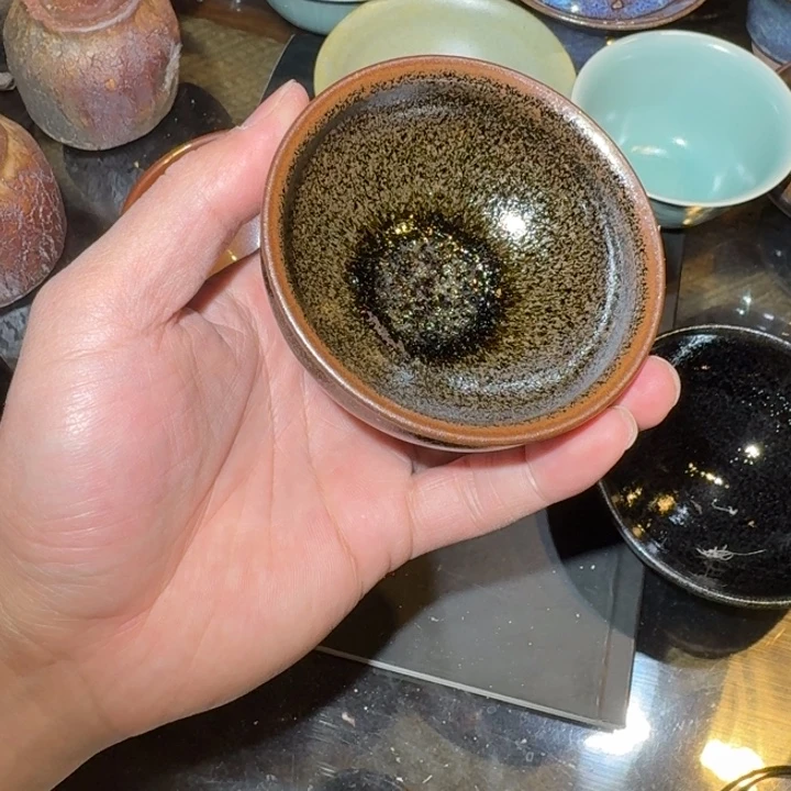 茶盏建窑建盏主人杯