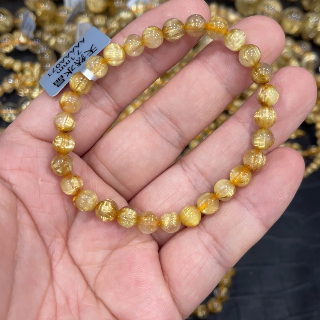 水晶手链未镶嵌c703钛晶