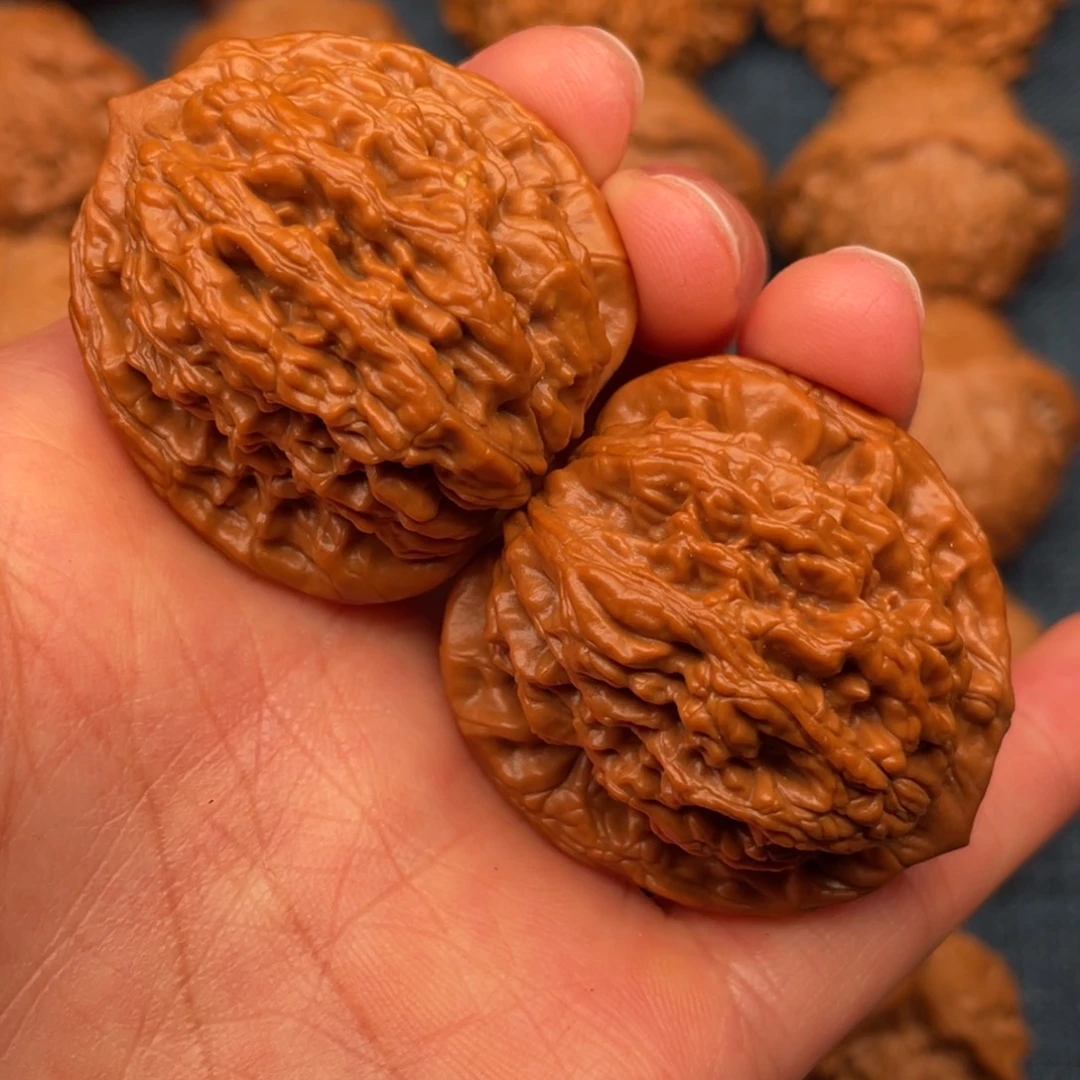 文玩核桃把件37全品毕业虎头