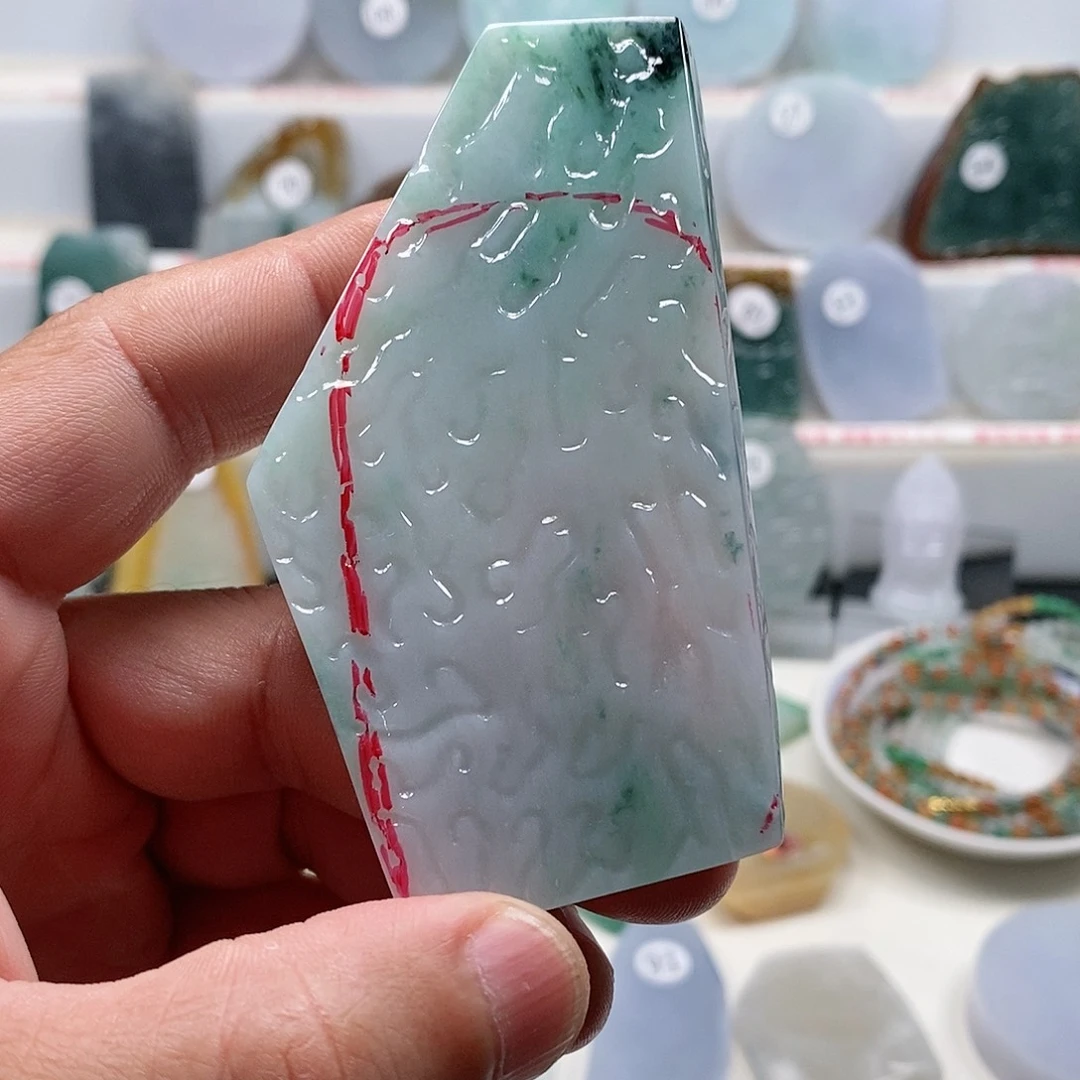翡翠未镶嵌颈饰乐凡珠宝翡翠挂件
