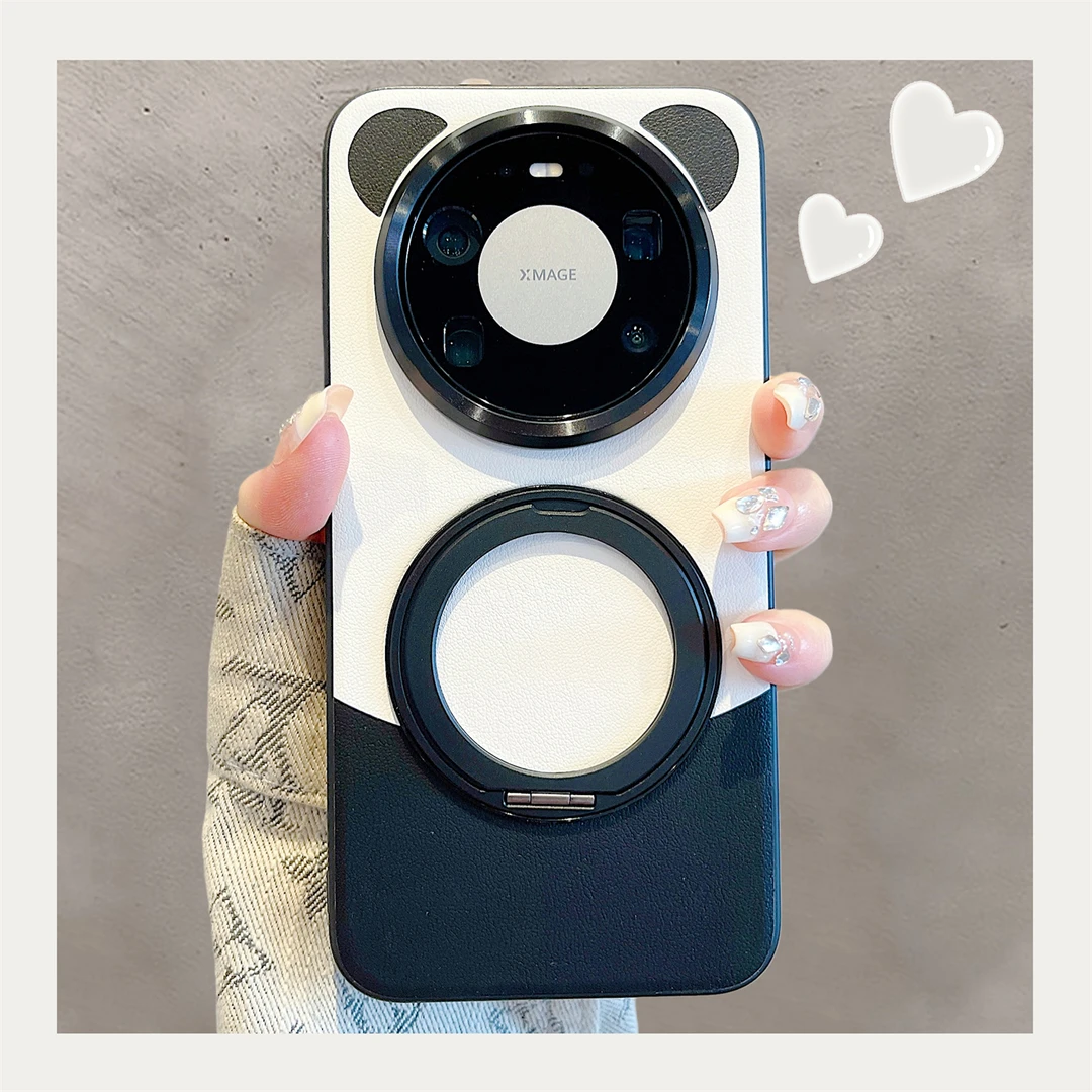 适用华为mate80手机壳素皮磁吸带支架mate80promax防摔mate60pro