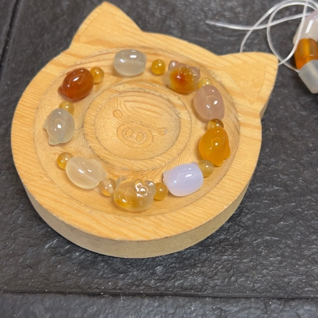 小***青玛瑙/玉髓未镶嵌珠宝半成品