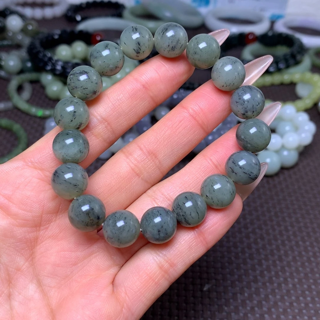 未镶嵌手串和田玉卡12