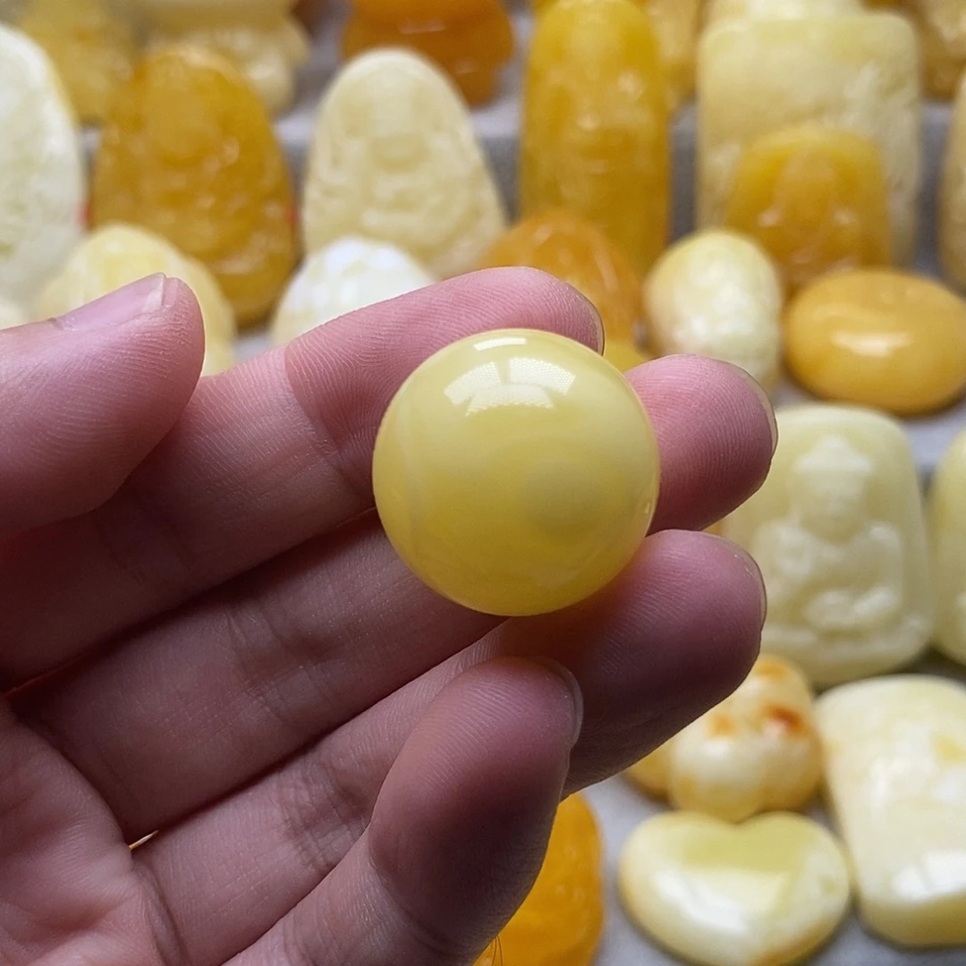 琥珀颈饰未镶嵌琥珀蜜蜡吊坠