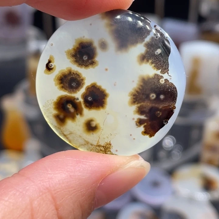 玛瑙/玉髓合金珠宝半成品