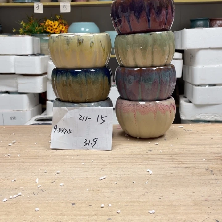 紫砂花盆多肉花盆微瑕15