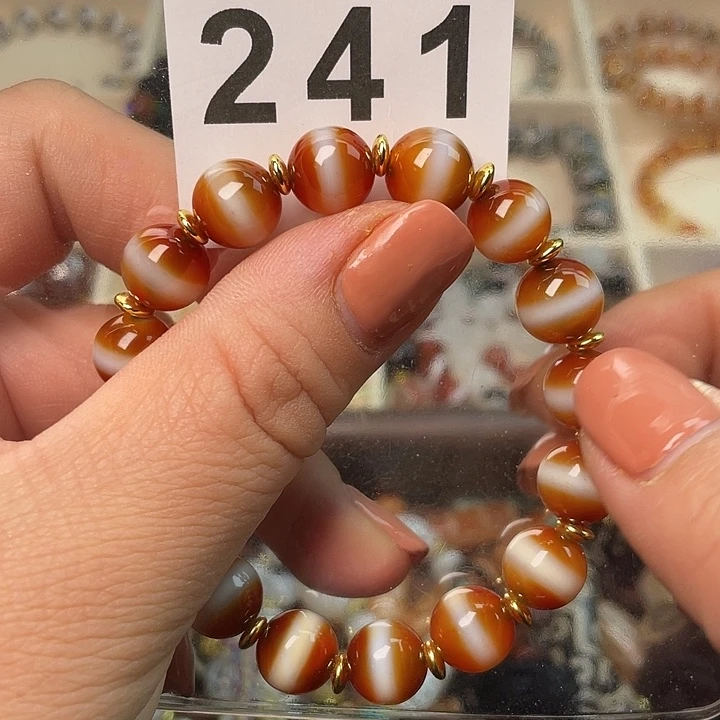 玛瑙/玉髓未镶嵌手链